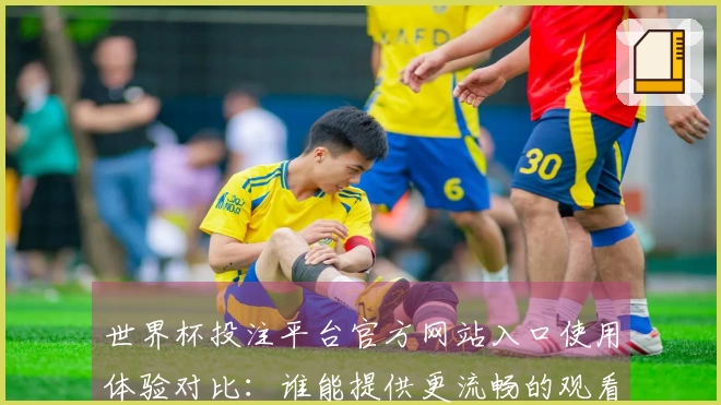 世界杯投注平台官方网站入口使用体验对比：谁能提供更流畅的观看享受？